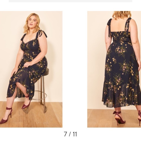 NewSeason Reformation Dress Gown - Picture 3 of 4